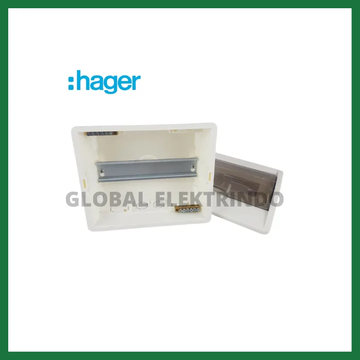 flush encl, transparant door 12m